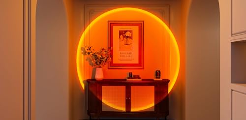 Thumbnail 6 de QUIGO Sunset Lamp: Lampe Coucher de Soleil RGB pour Ambiance Chambre et Bureau