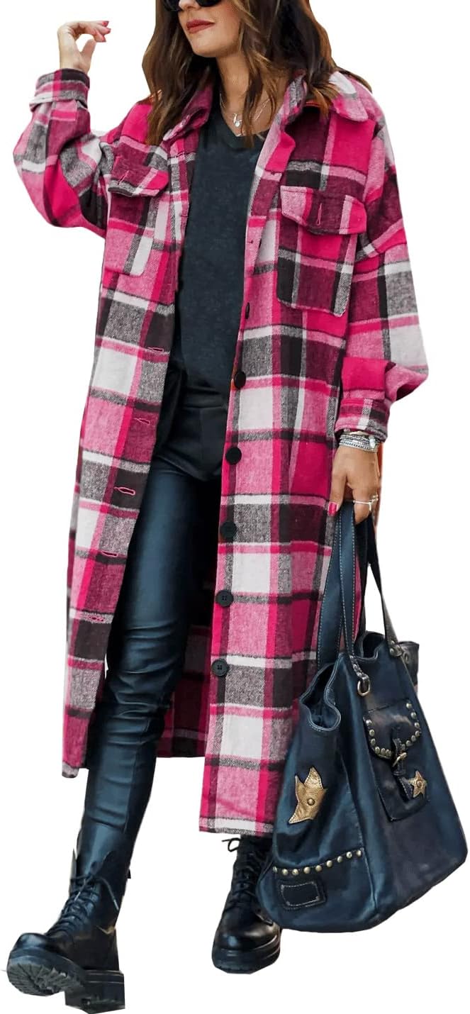 Thumbnail 6 de SKIKYAN Flannel Shacket Oversized