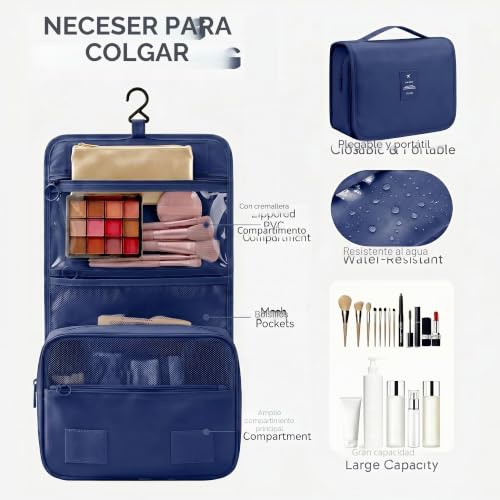 Detalle de MURISE Organizador de Maleta 8 Piezas (azul oscuro) para Viajes y Vacaciones