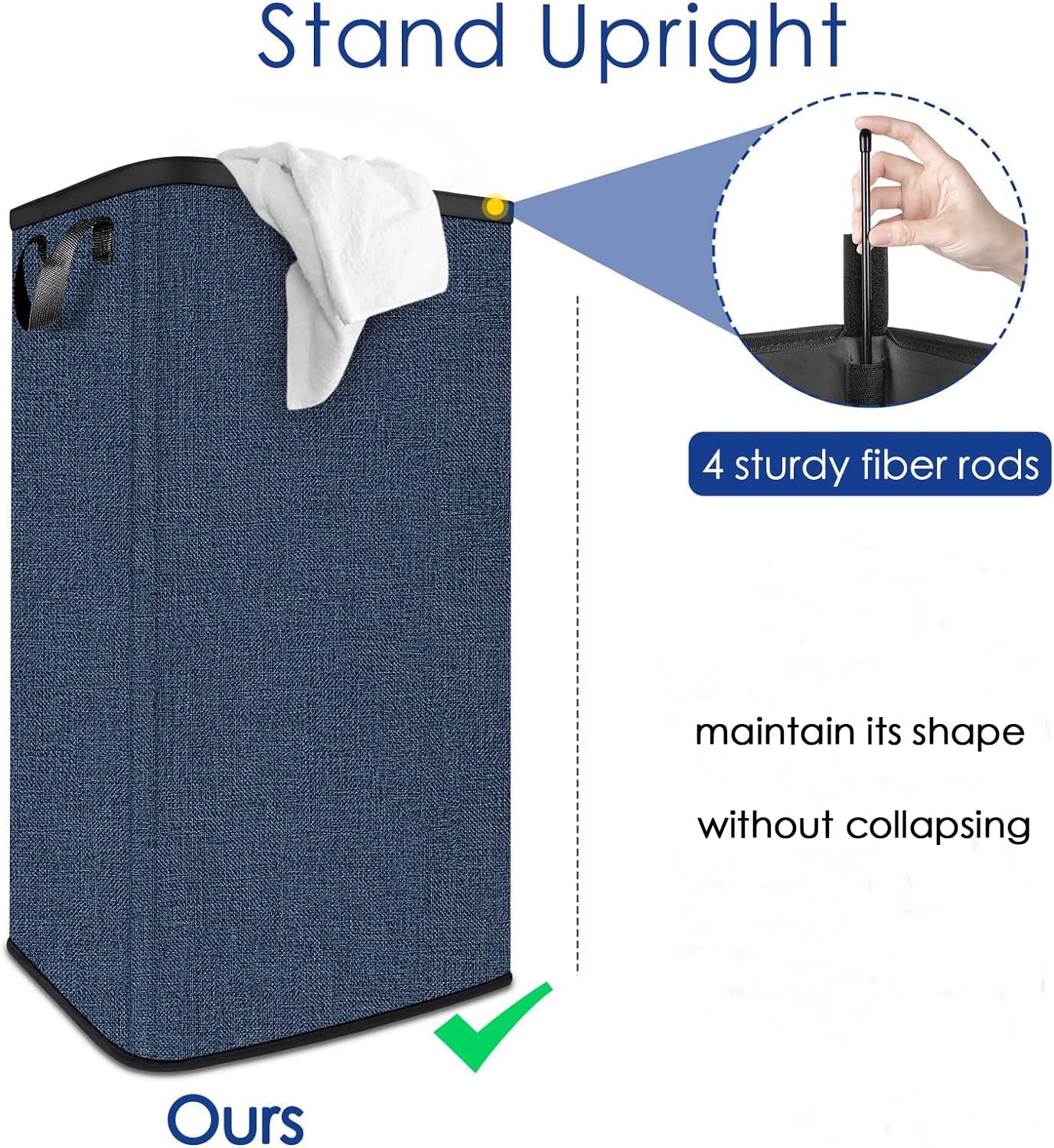 Detalle de SNIGJAT Laundry Hamper 100L