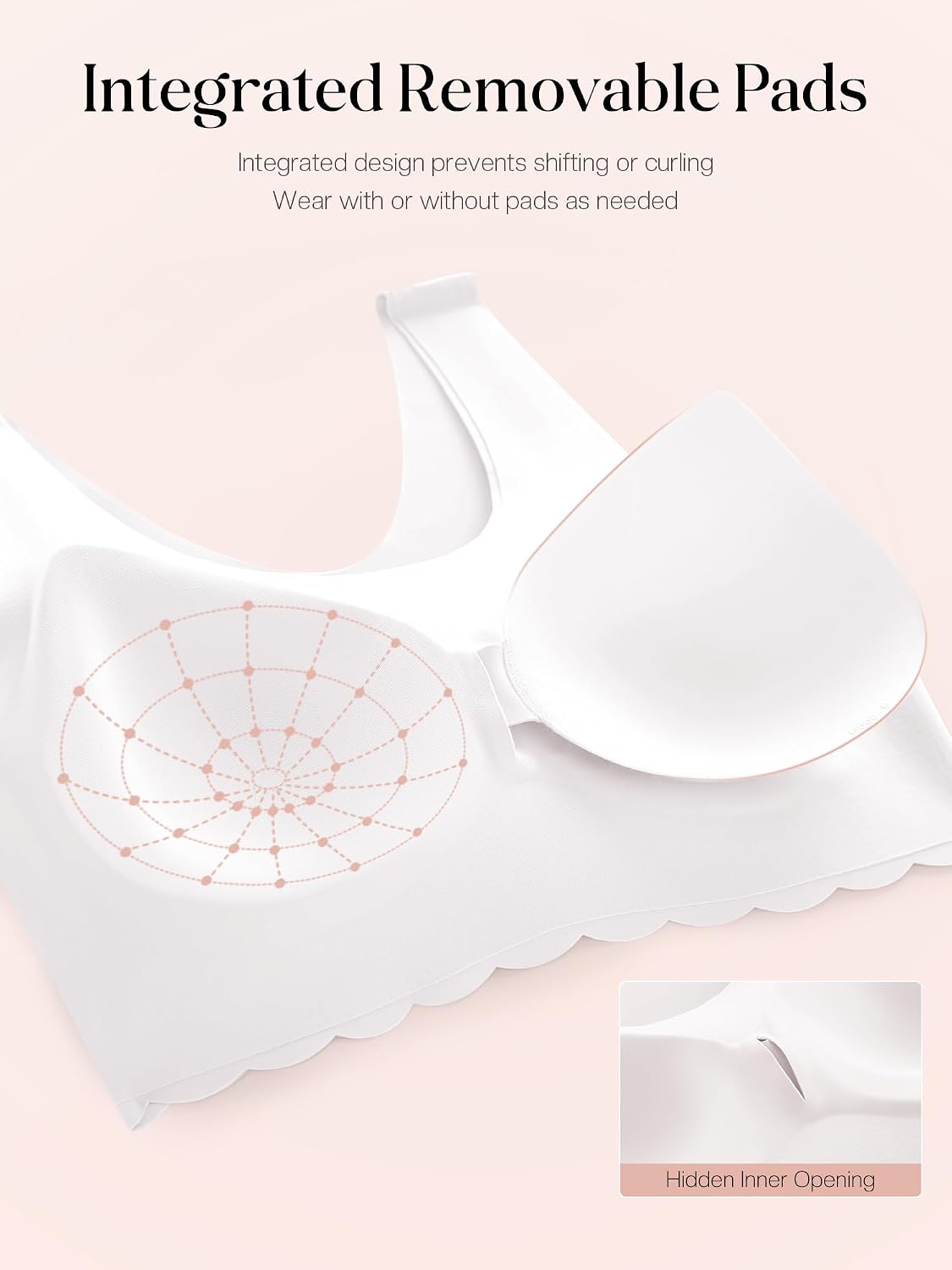 Thumbnail 2 de Wireless Pullover Bra with Removable Pads