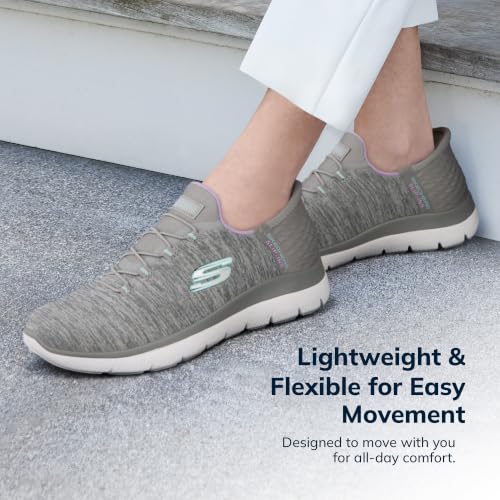 Detalle de Skechers Women's Summits Dazzling Haze Grey – UK 5.5