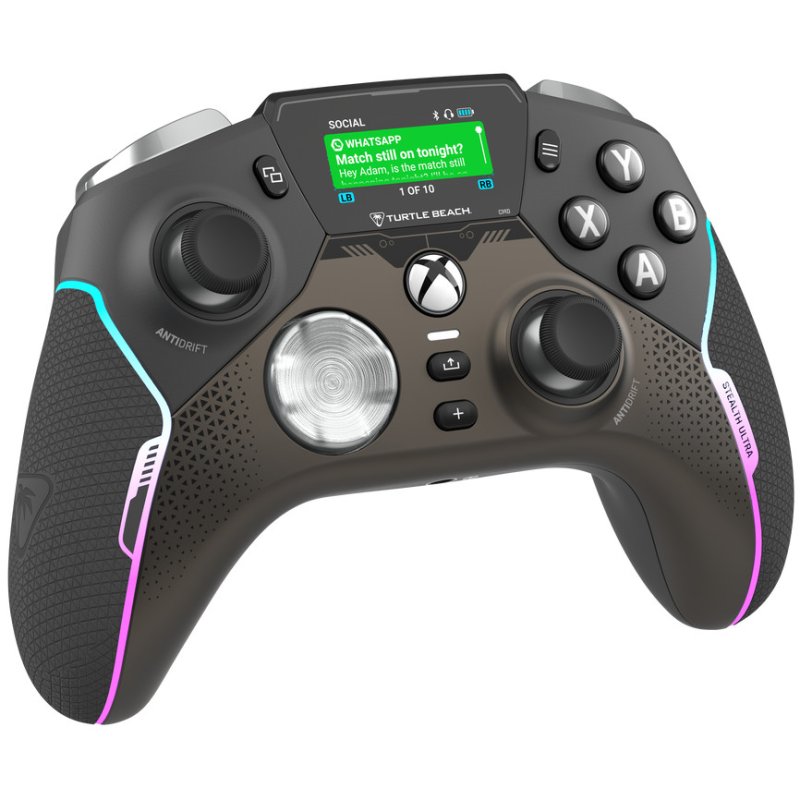 Detalle de Turtle Beach Stealth Ultra: mando inalámbrico con base de carga para Xbox/PC/Android/Smart TV