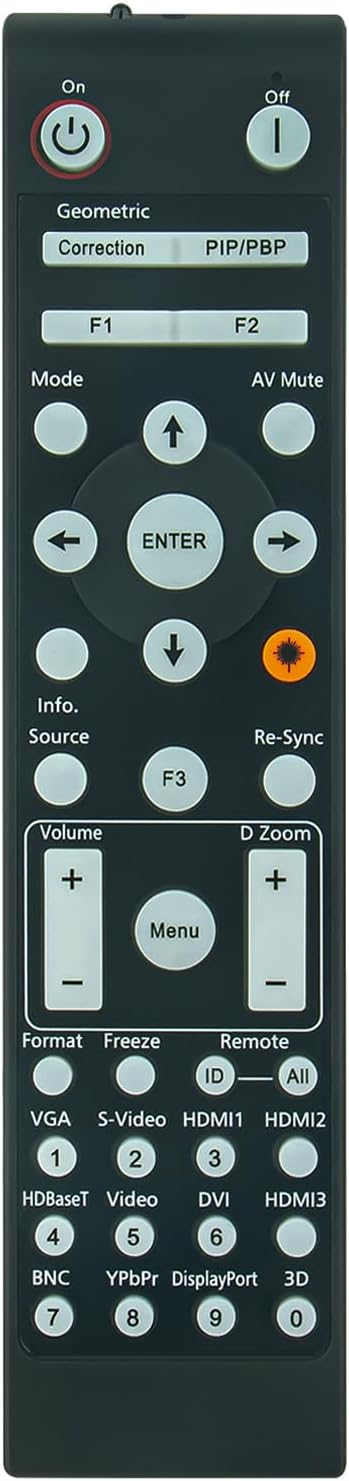 Thumbnail 2 de BR-3075W Replaced Remote Control for Optoma Projectors