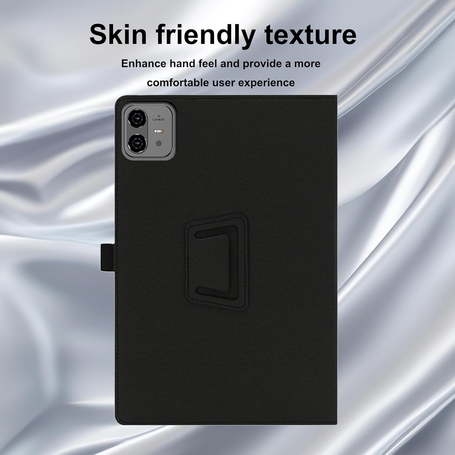Thumbnail 3 de zZjoOoj Schutzhülle für TECLAST ArtPad Pro 12,7 Zoll – Ultra-dünnes PU Case mit Vertikalständer und Anti-Kratzen Folie (Schwarz)