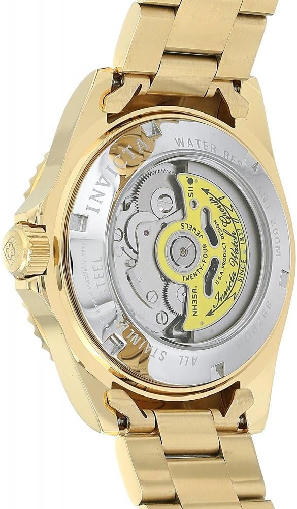 Detalle de Invicta Pro Diver Edelstahl Herren Automatikuhr – 40 mm