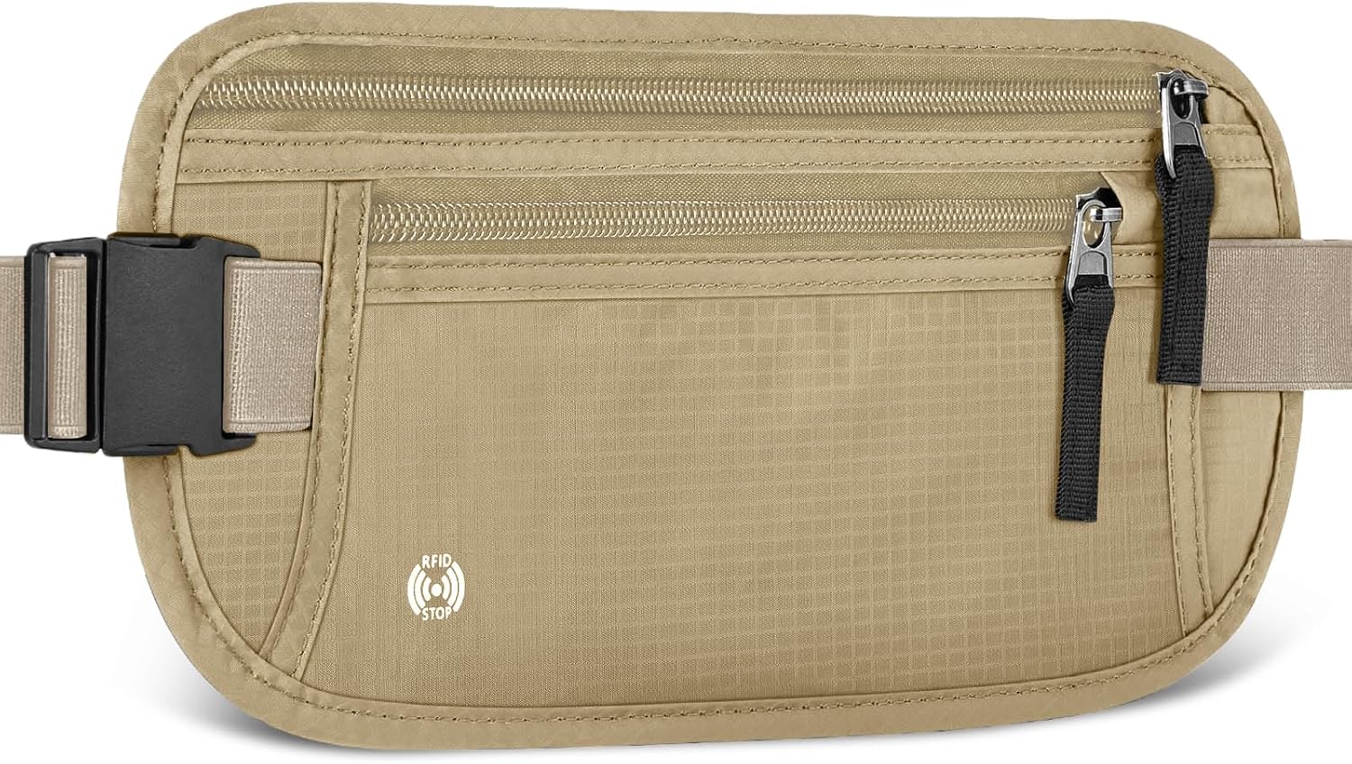 Detalle de Aucuu Travel Money Belt RFID Blocking