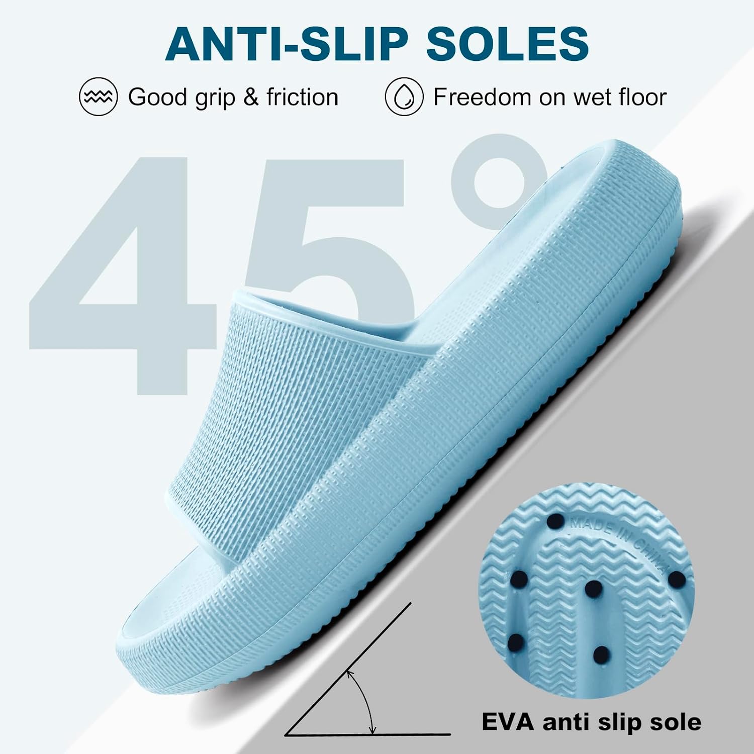 Detalle de HEOAARG Claquettes Nuage 4 cm EVA
