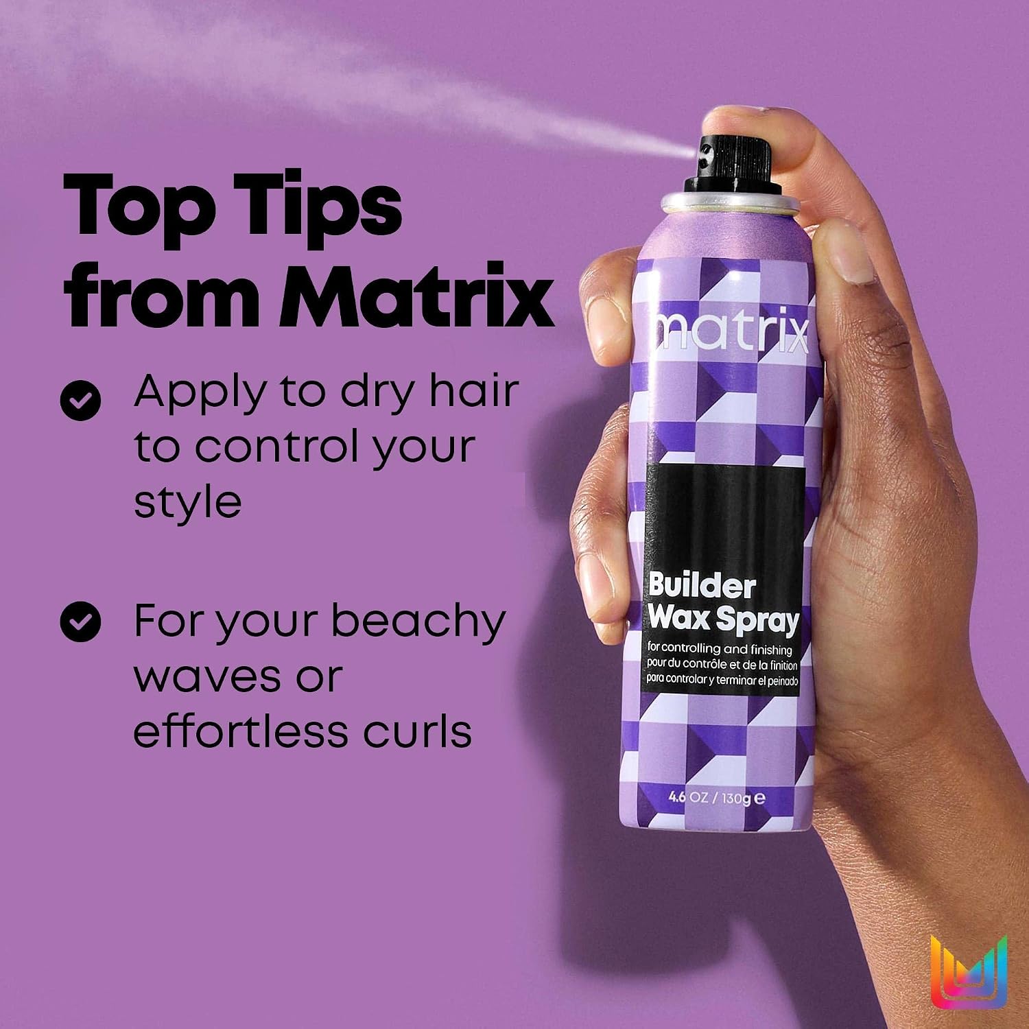 Thumbnail 4 de Matrix Builder Wax Styling Hair Spray — Satin-Matte Finish, Medium Hold, 150ml
