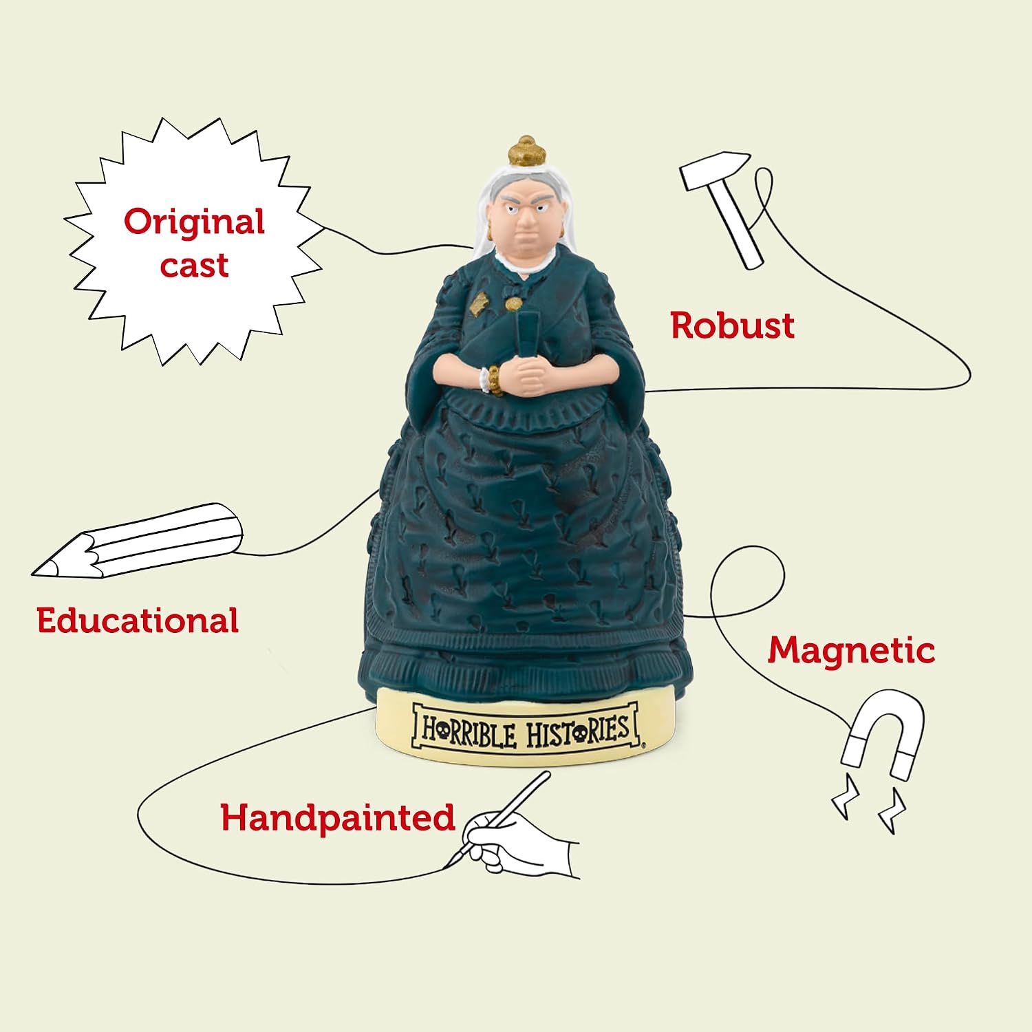Detalle de Tonies Horrible Histories – Vile Victorians Audio Classic Tonie Character