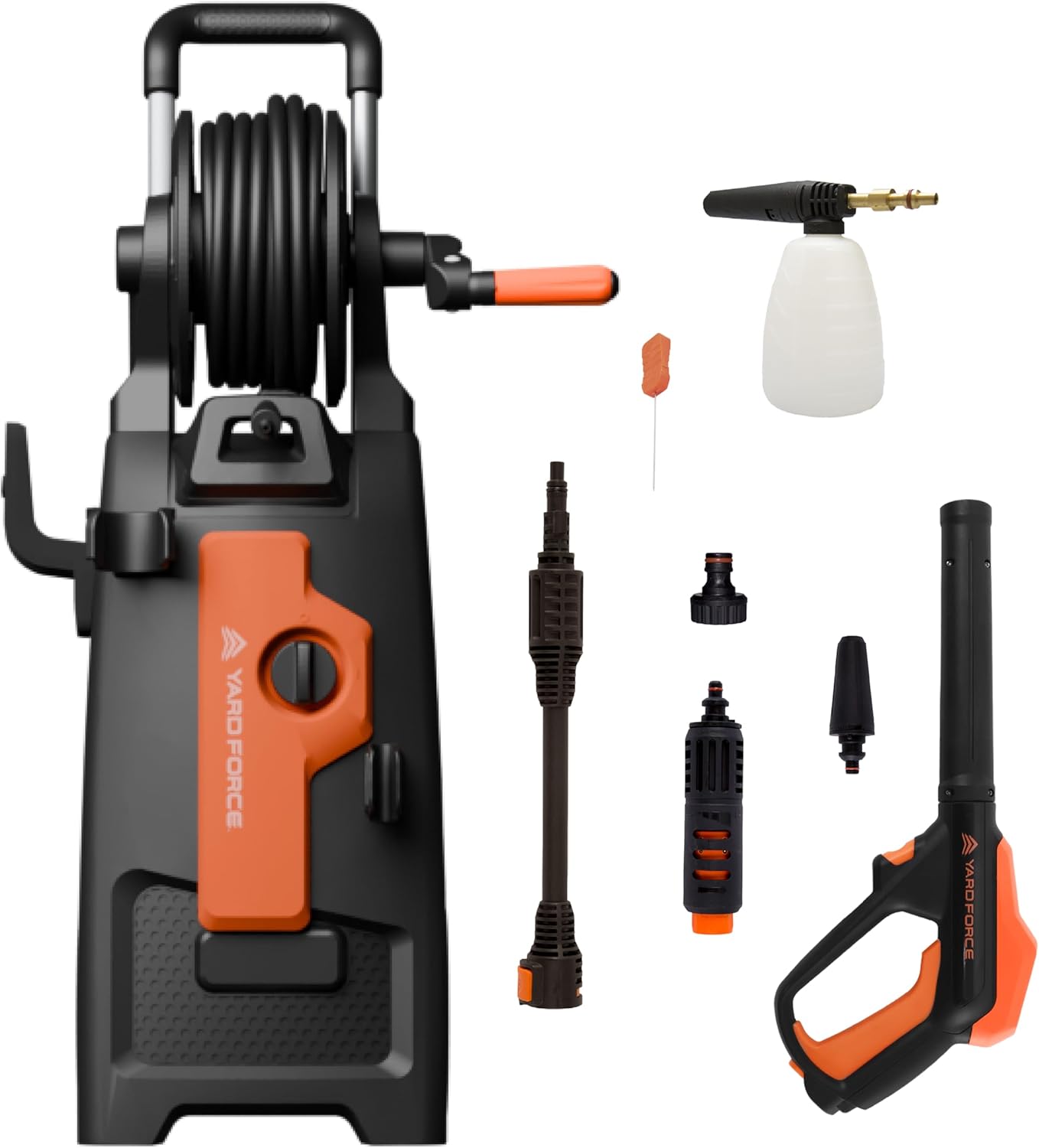 Thumbnail 5 de Yard Force EW U11E electric pressure washer (1600W, 120 bar, 400L/h) with 3m hose