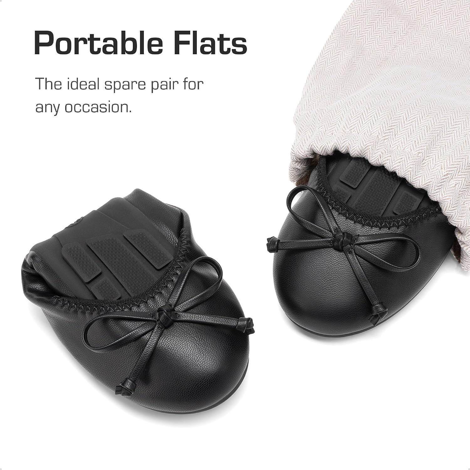 Detalle de DREAM PAIRS Mädchen Ballerinas Weiß – Kommunionsschuhe, Mary Jane mit Schleife, leicht anzuziehen