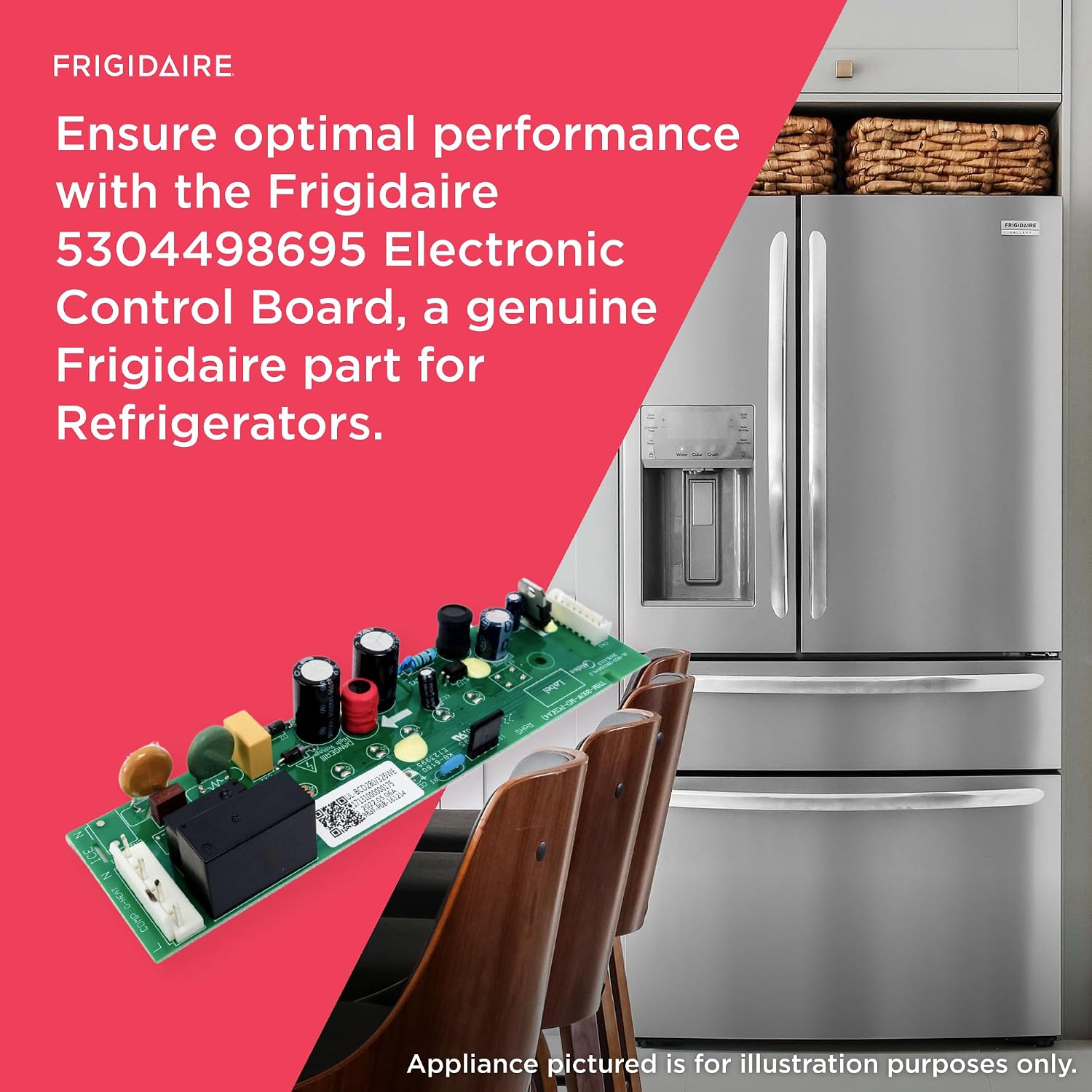 Detalle 1 de Frigidaire refrigerator control board 5304498695