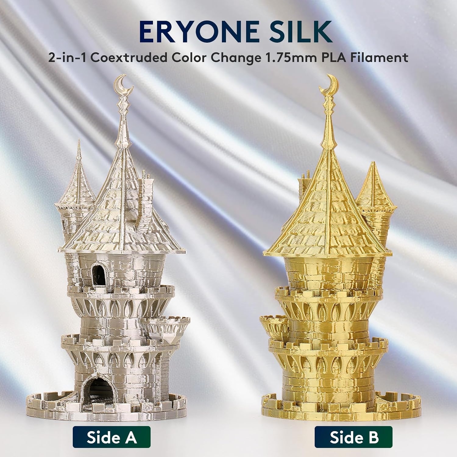 Detalle de ERYONE Dual Zweifarbig PLA 1,75 mm 1 kg