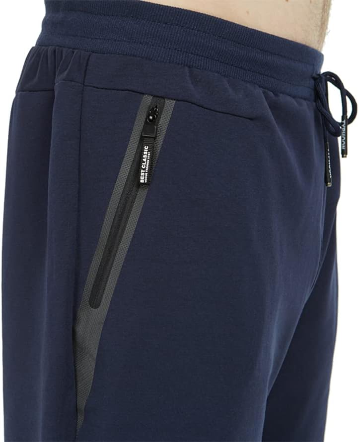 Thumbnail 3 de HCSS Men’s Joggers Tracksuit Bottoms with Zip Pockets, Elasticated Waist & Drawstring
