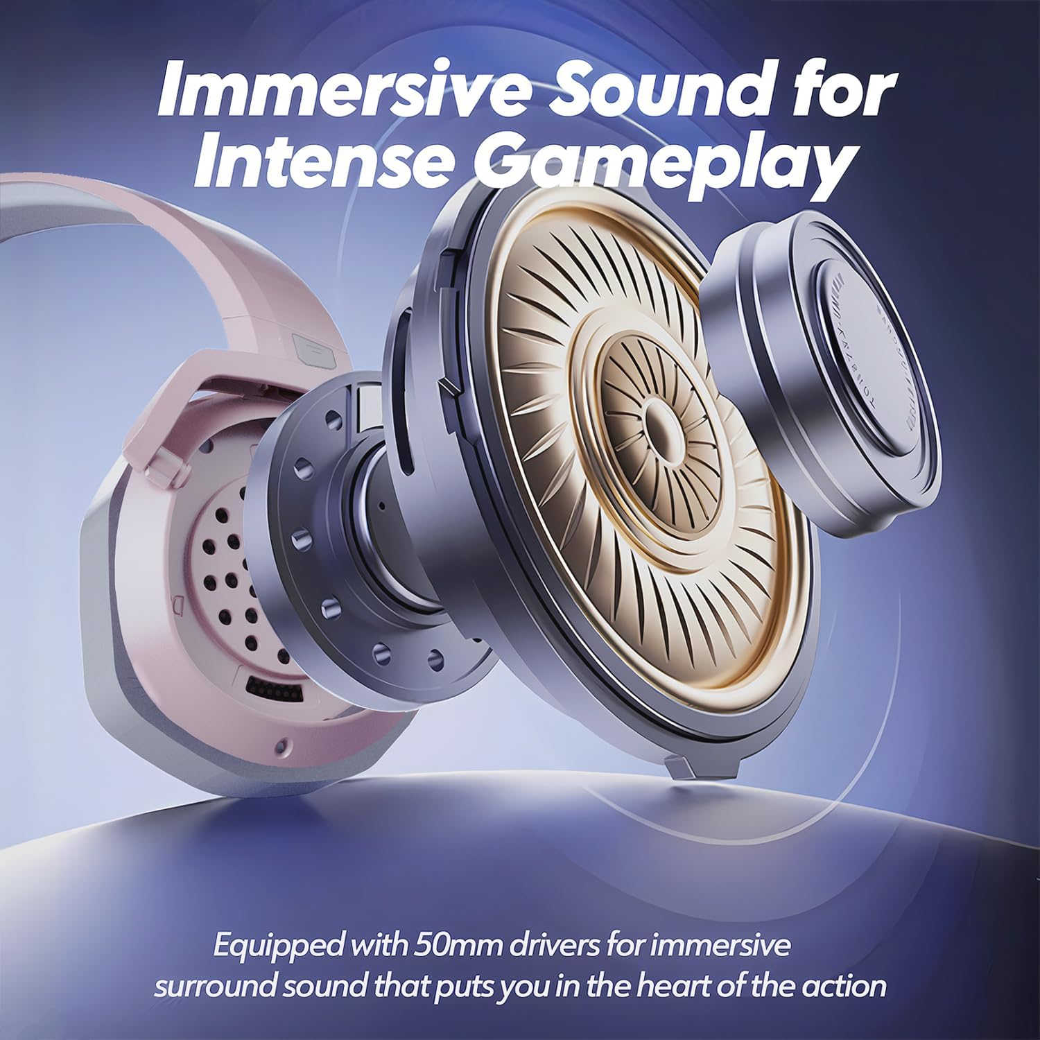 Thumbnail 4 de NUBWO G06 Gaming-Headset 100 Stunden Akku