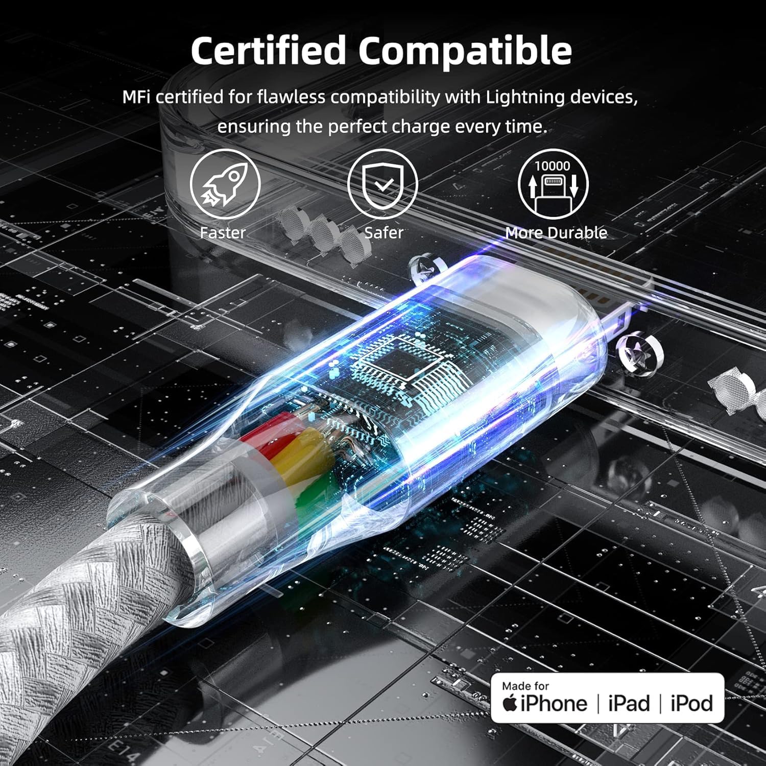 Detalle 2 de Apple iPhone Charger 10 ft