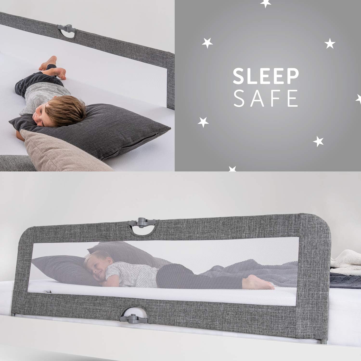 Thumbnail 1 de hauck Barrera Anticaídas Plegable para Cama 🛡️ Seguridad Infantil