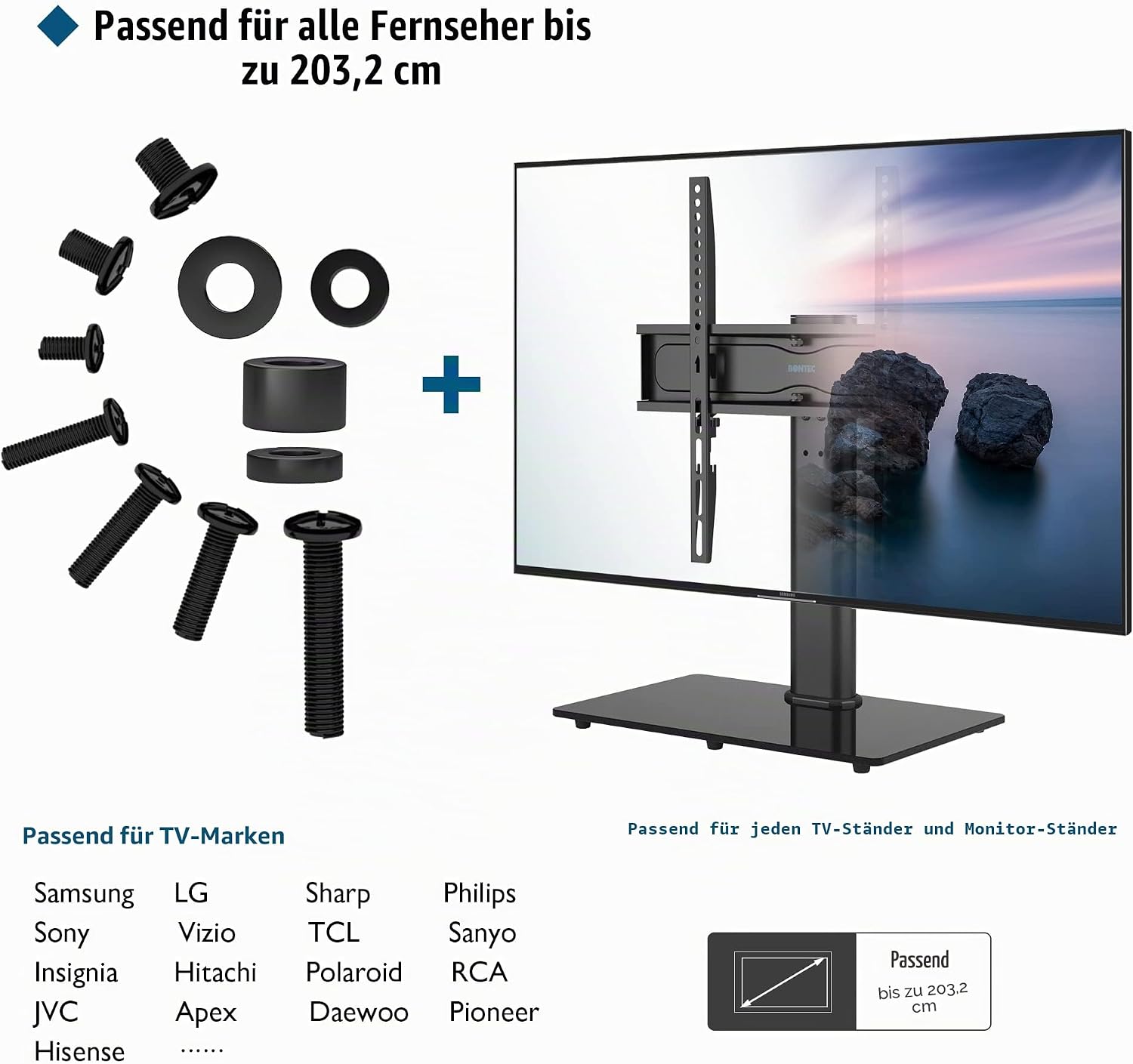 Thumbnail 3 de BONTEC VESA Schrauben Set 80 Zoll