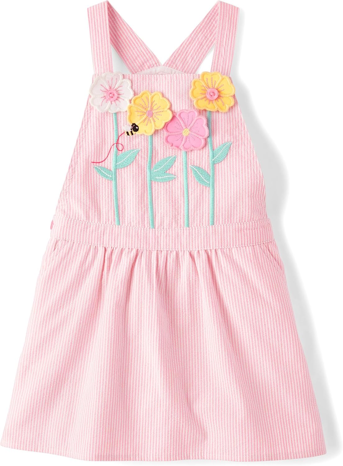 Detalle de Gymboree Embroidered Seersucker Skirtall for Girls and Toddlers