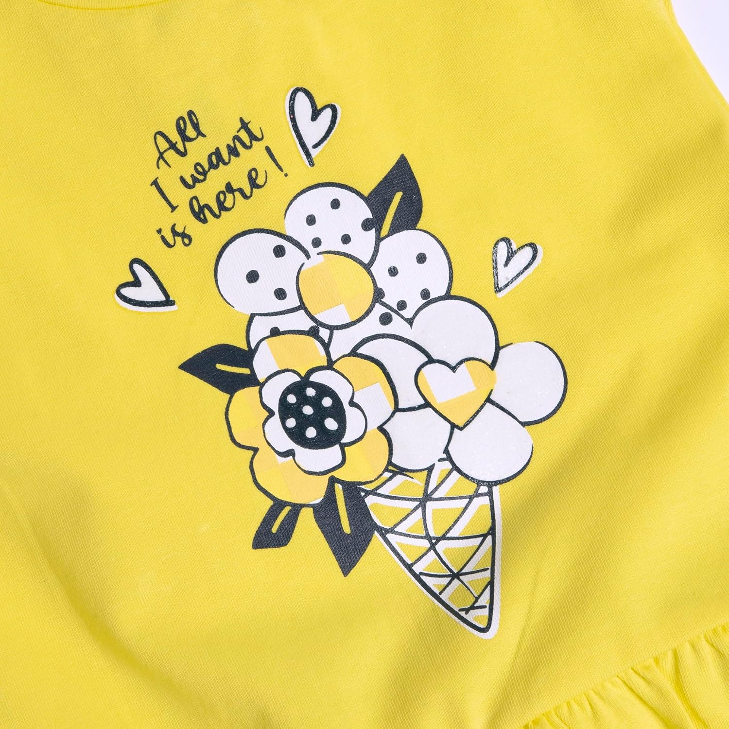 Detalle 2 de Completo Bambina Chicco con T-shirt e Leggings a Pinocchietto: comfort e stile in cotone