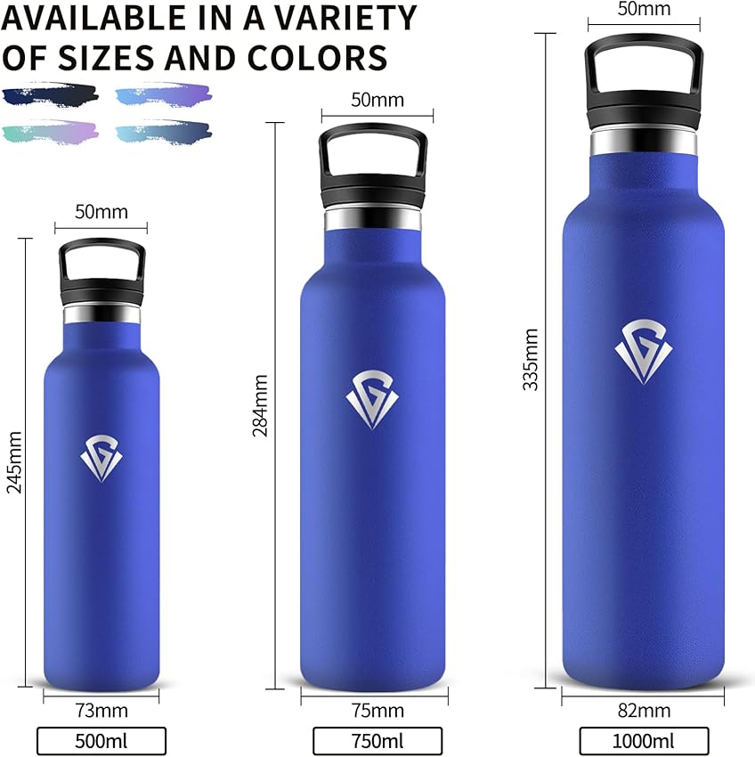 Thumbnail 5 de Grsta Botella Agua Acero Inoxidable 750 ml para deporte