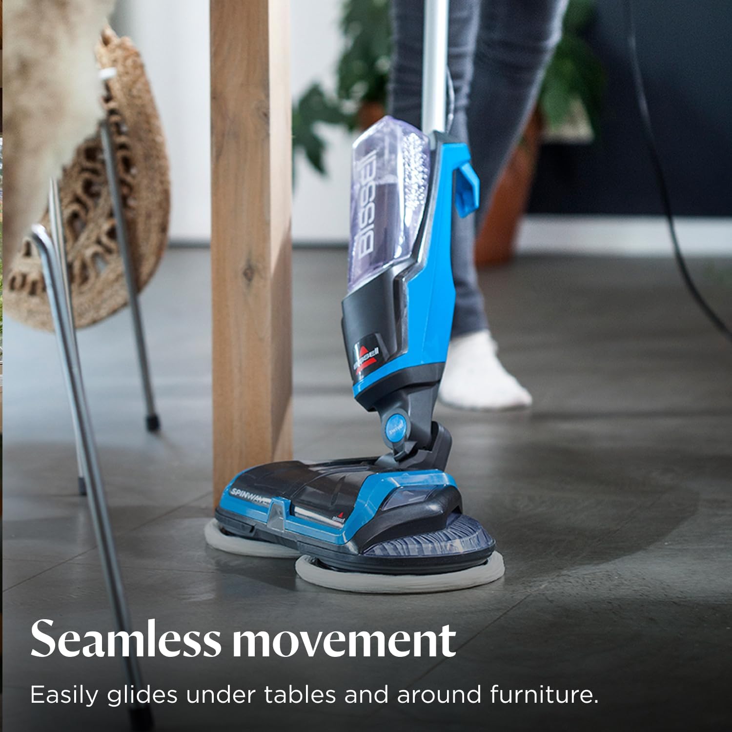 Thumbnail 2 de BISSELL SpinWave Electric Mop (2052E) – spray mop with rotating pads for hard floors