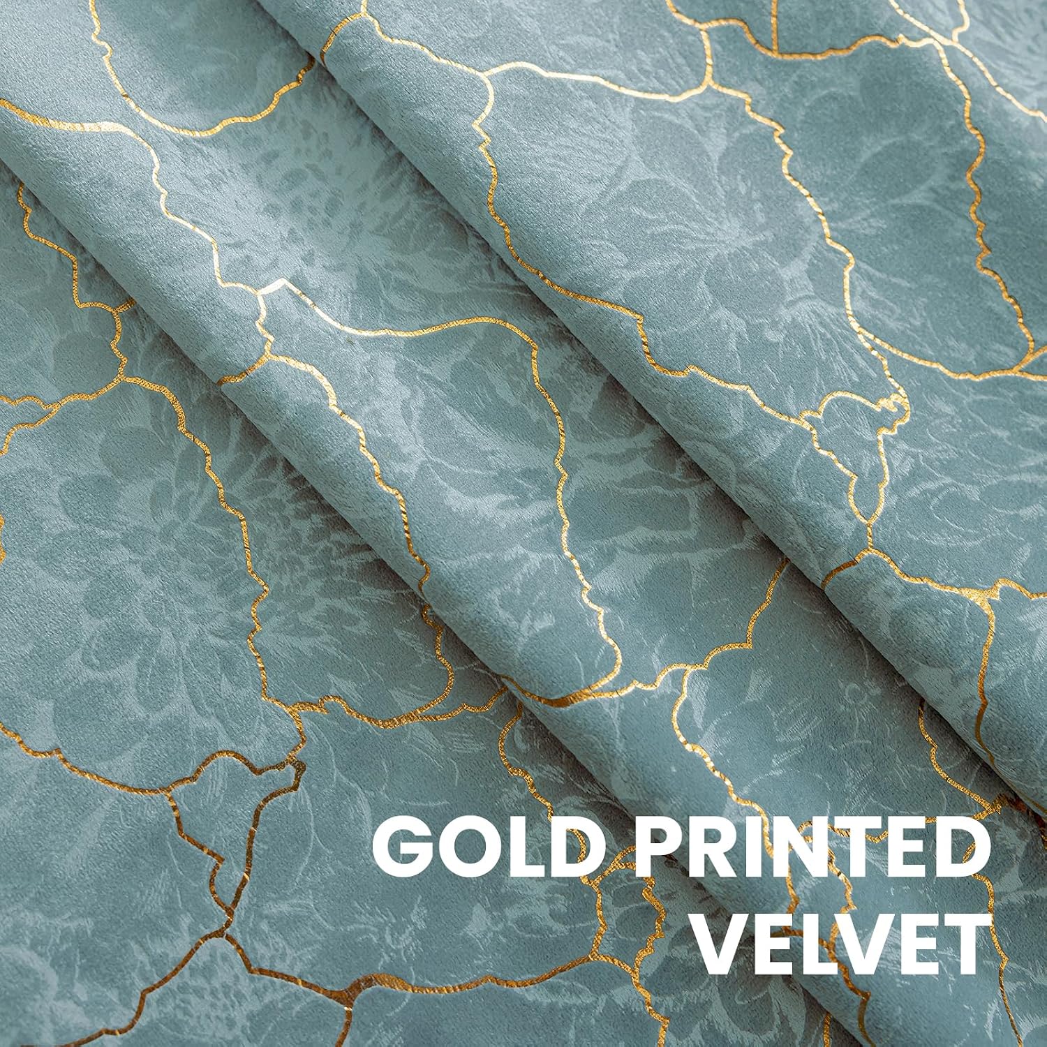 Thumbnail 2 de Ystyle Rideau Occultant Velours Lot de 2 – 140x260 cm, gris vert, élégance et isolation