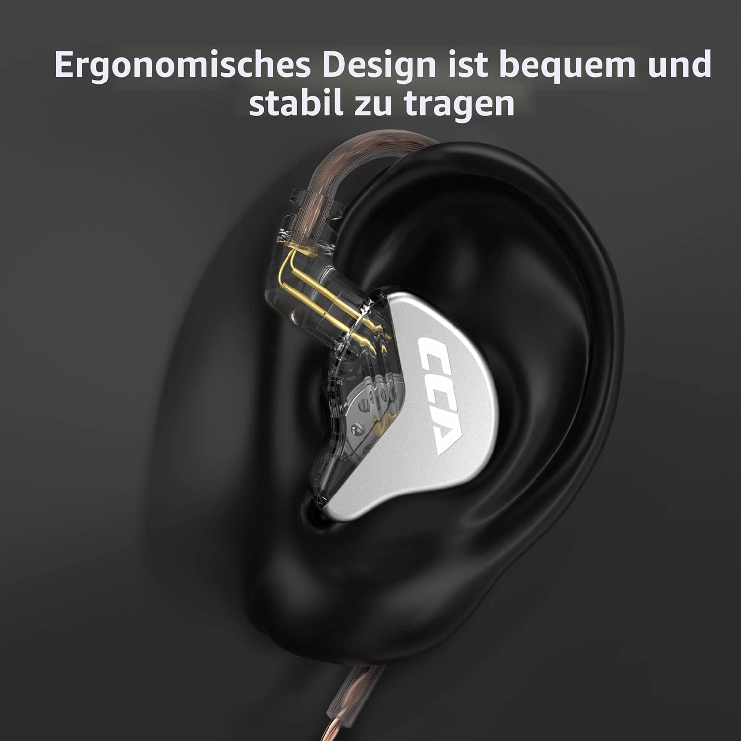 Thumbnail 6 de Keephifi CCA CRA IEM – Ultradünne In-Ear Monitoring-Kopfhörer mit kabelgebundener 3,5 mm Verbindung