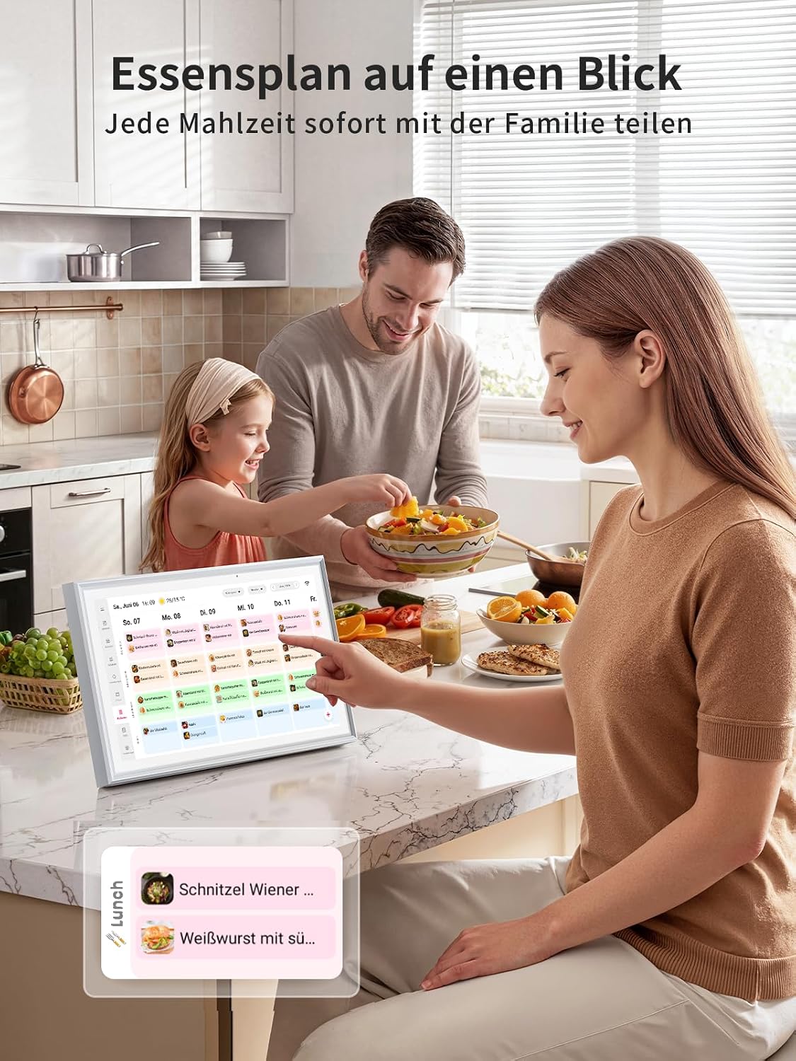 Thumbnail 6 de Airzeen Digitaler Kalender – Elektronischer Wandkalender für Familien mit 10,1" Display
