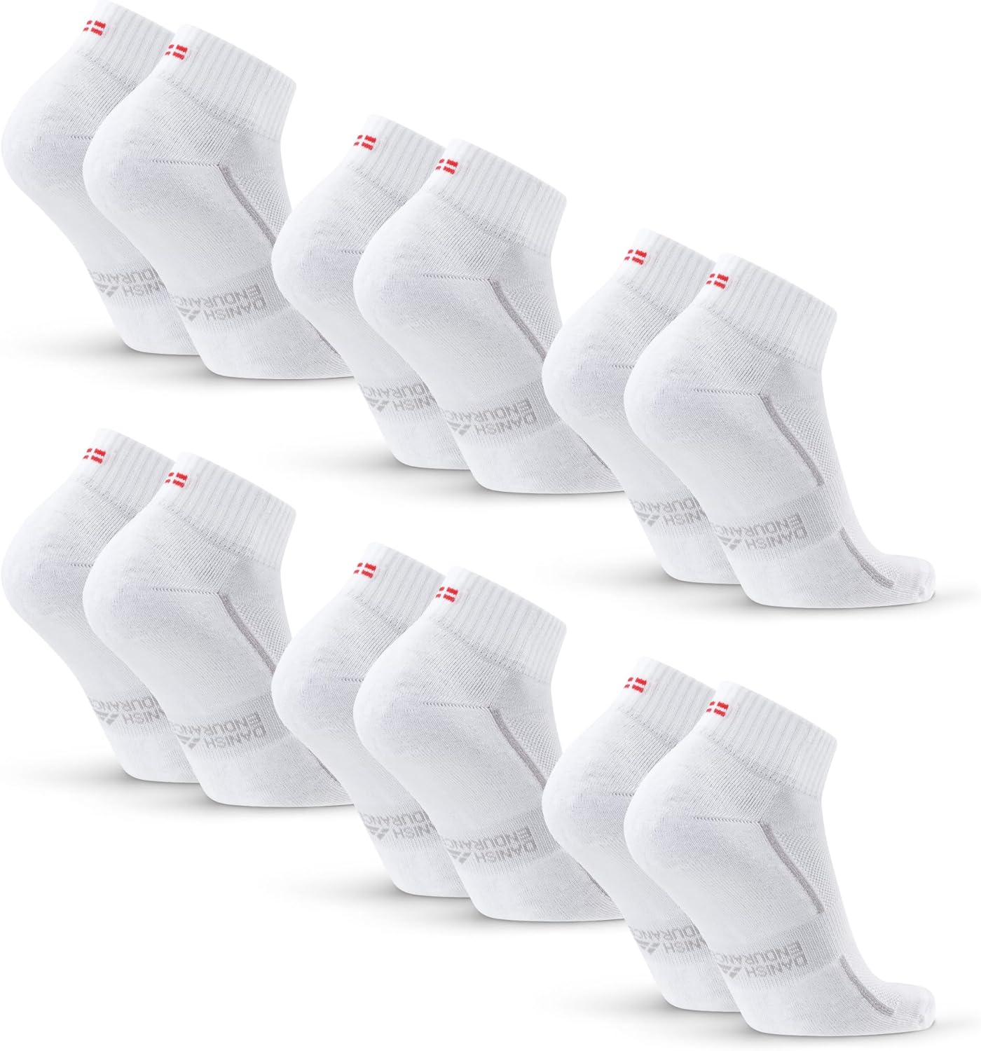 Detalle de DANISH ENDURANCE Fantasmini Uomo Donna Cotone Biologico - Antivesciche, traspiranti e durevoli
