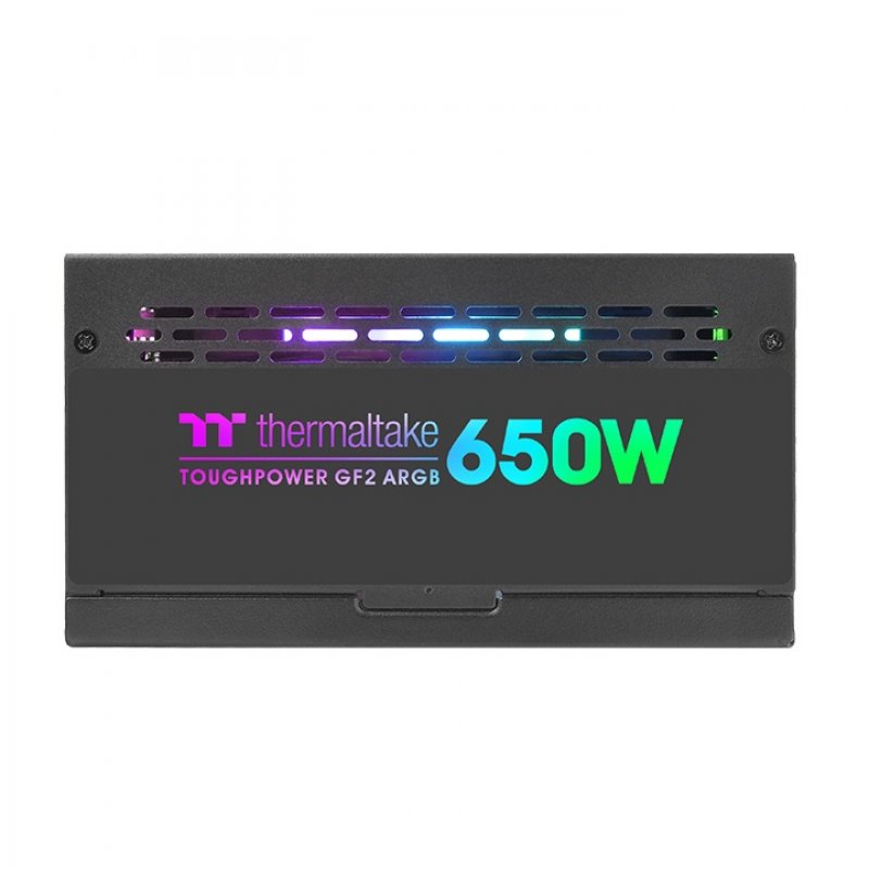 Detalle 2 de Thermaltake Toughpower GF2 ARGB 650W Premium Edition 80 Plus Gold Modular