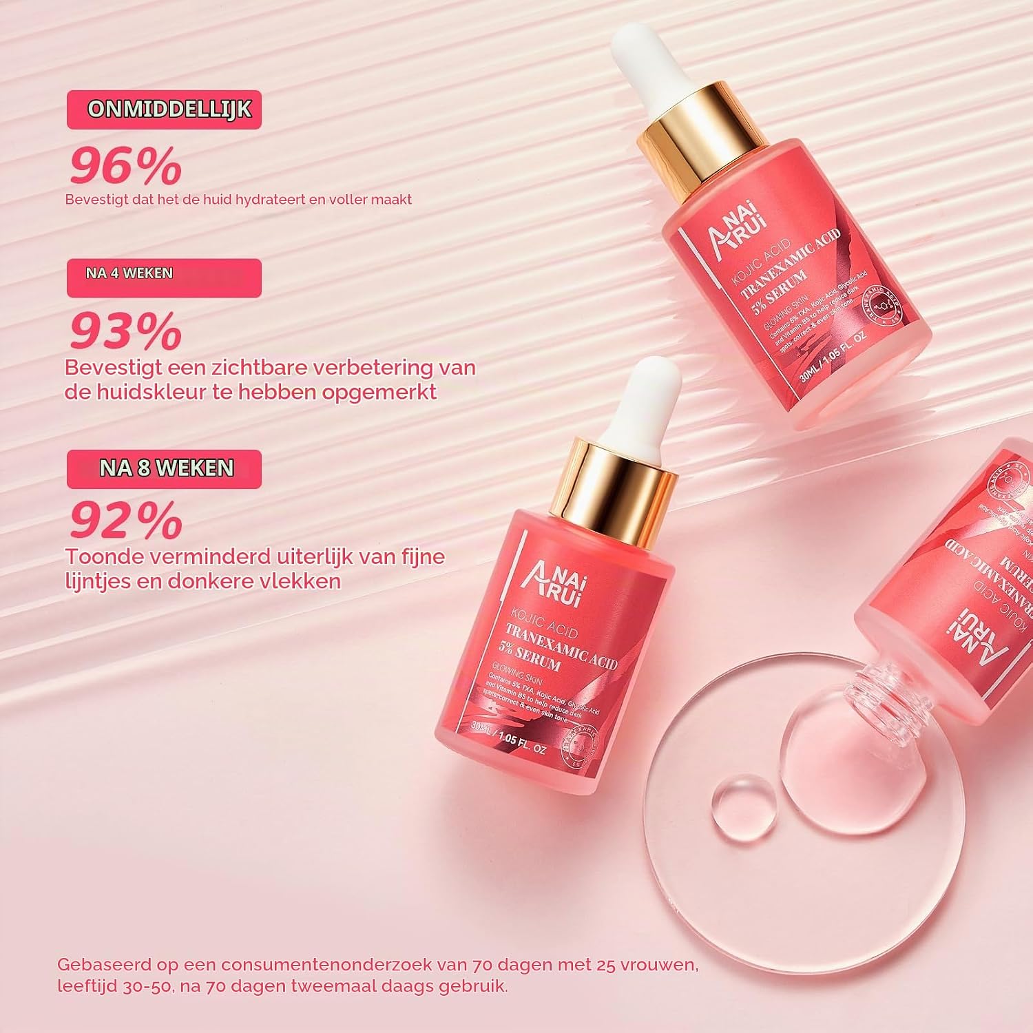 Thumbnail 6 de ANAI RUI 5% tranexaminezuurserum met glycolzuur en kojiczuur, 30 ml
