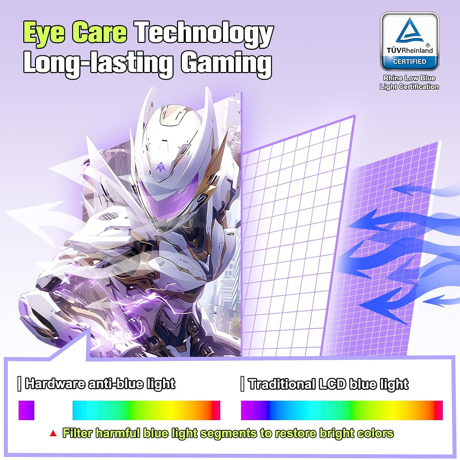 Thumbnail 6 de AMZFAST AMZG27F6Q 27-inch QHD 200Hz Fast IPS Gaming Monitor with Adaptive-Sync and HDR 400