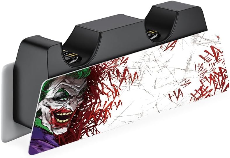 Detalle de PlayVital Clown “Hahaha” Full Set Skin Decal for PS5 Disc Edition console & accessories