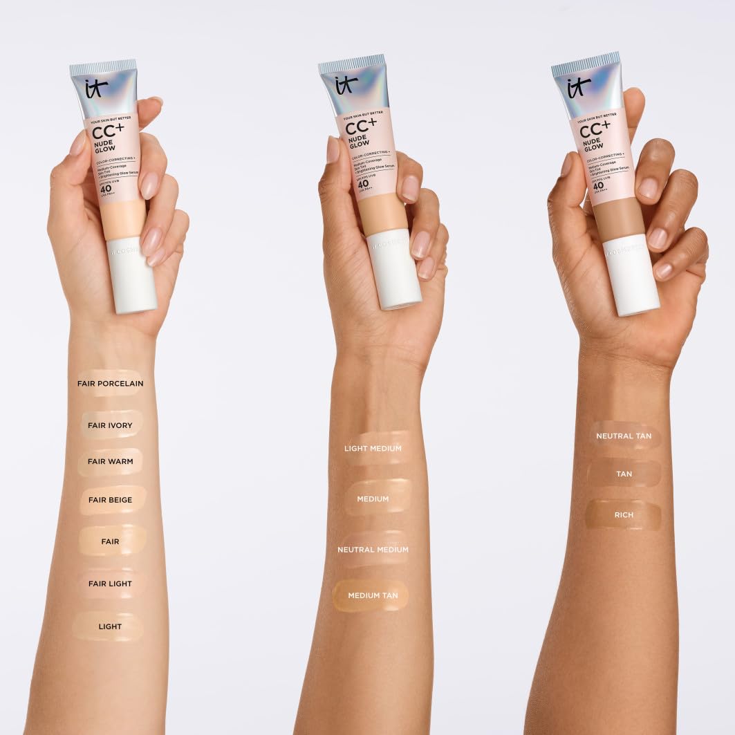 Detalle de Your Skin But Better CC plus Cream Nude Glow – Feuchtigkeit spendet, Hautbild verfeinert