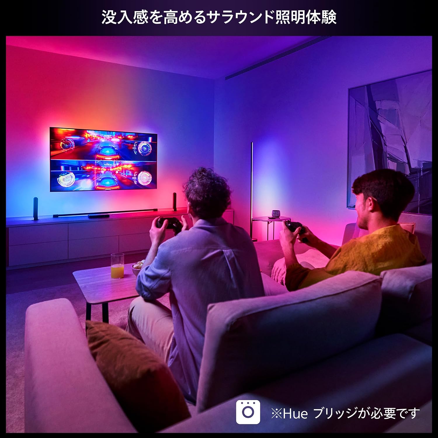 Detalle de Philips Hue 929003499605 シンクボックス 8K、HDMI 2.1対応・4入力