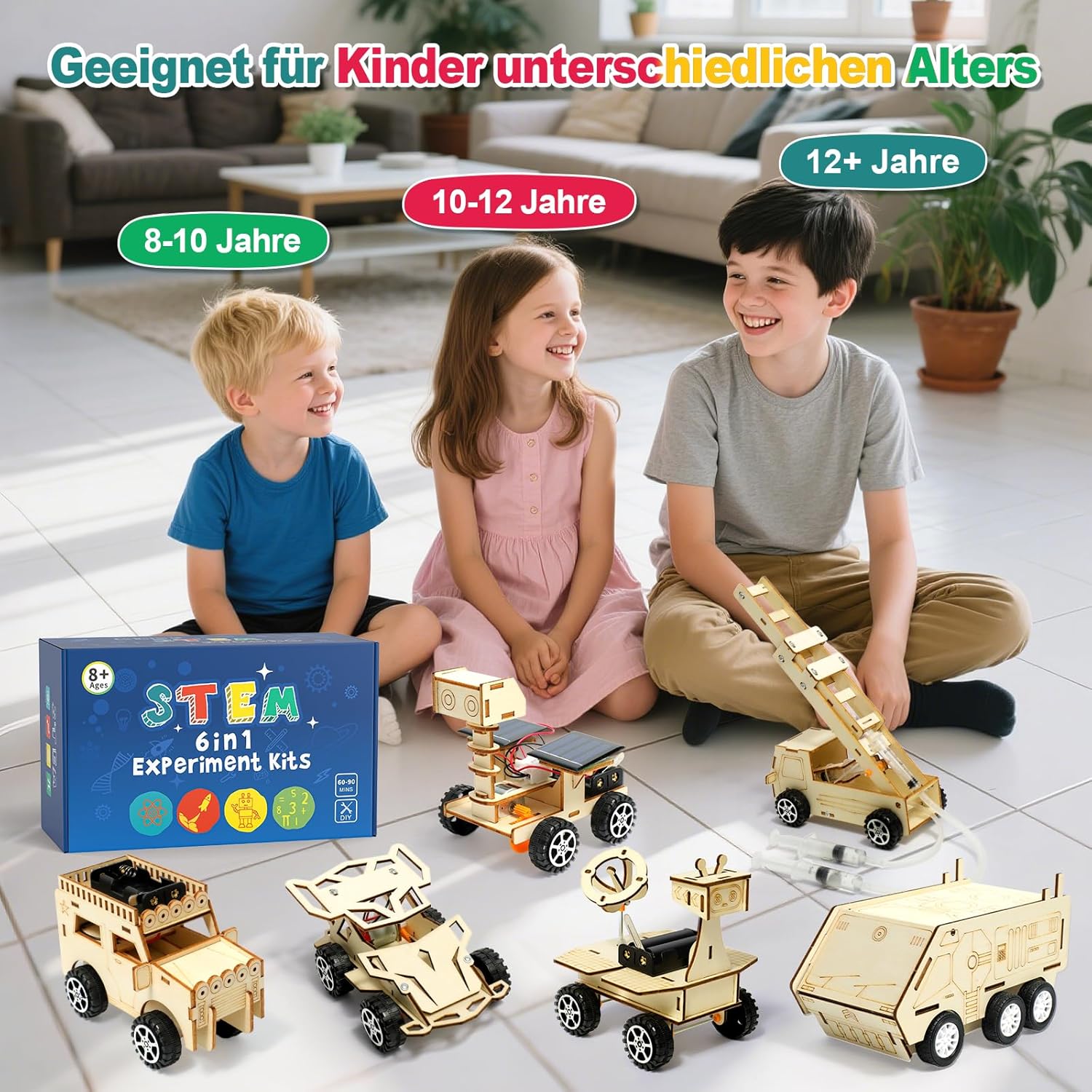 Thumbnail 5 de Experimentierkasten Auto 6‑in‑1 für Kinder