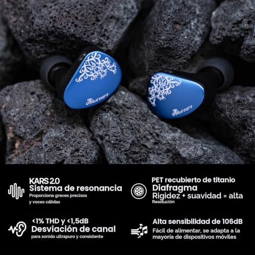 Thumbnail 2 de Linsoul Kiwi Ears Cadenza II: IEM con driver de titanio de 10 mm y cable KARS 2.0