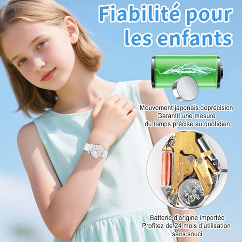 Thumbnail 3 de SOCICO Montre Analogique pour Enfant – Étanche 50M, Lisible et Mouvement Japonais