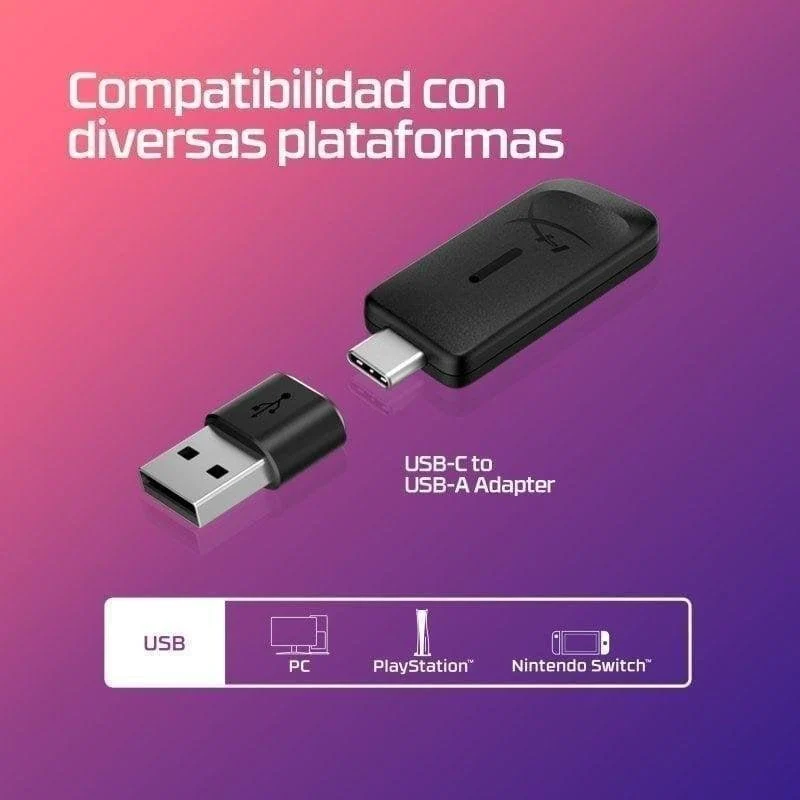 Thumbnail 1 de HyperX Cloud III Wireless Gaming Inalámbricos negros: auriculares con hasta 120 h de autonomía y audio posicional