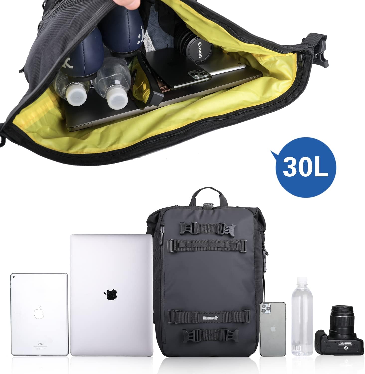 Detalle de Rhinowalk Motor Pannier Bag 30L
