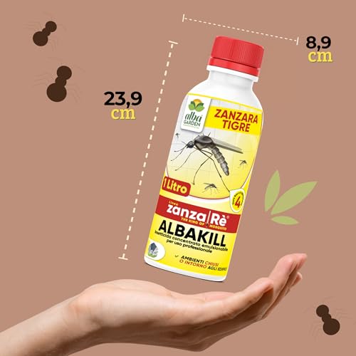 Thumbnail 7 de Albagarden Insetticida Antizanzare Giardino con Cipermetrina Concentrato 1 L | Protezione fino a 4 settimane