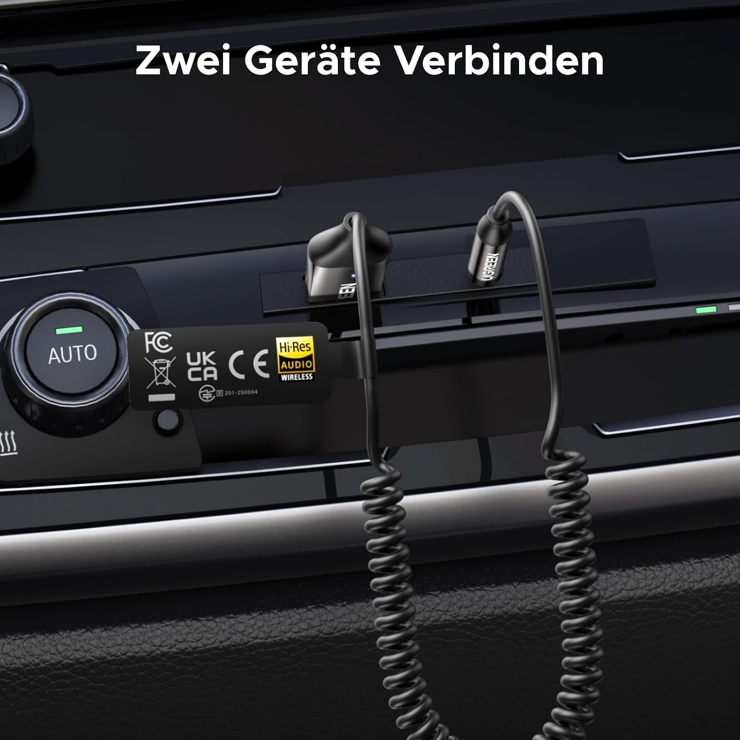 Thumbnail 4 de UGREEN Aux Bluetooth 6.0 LDAC Adapter