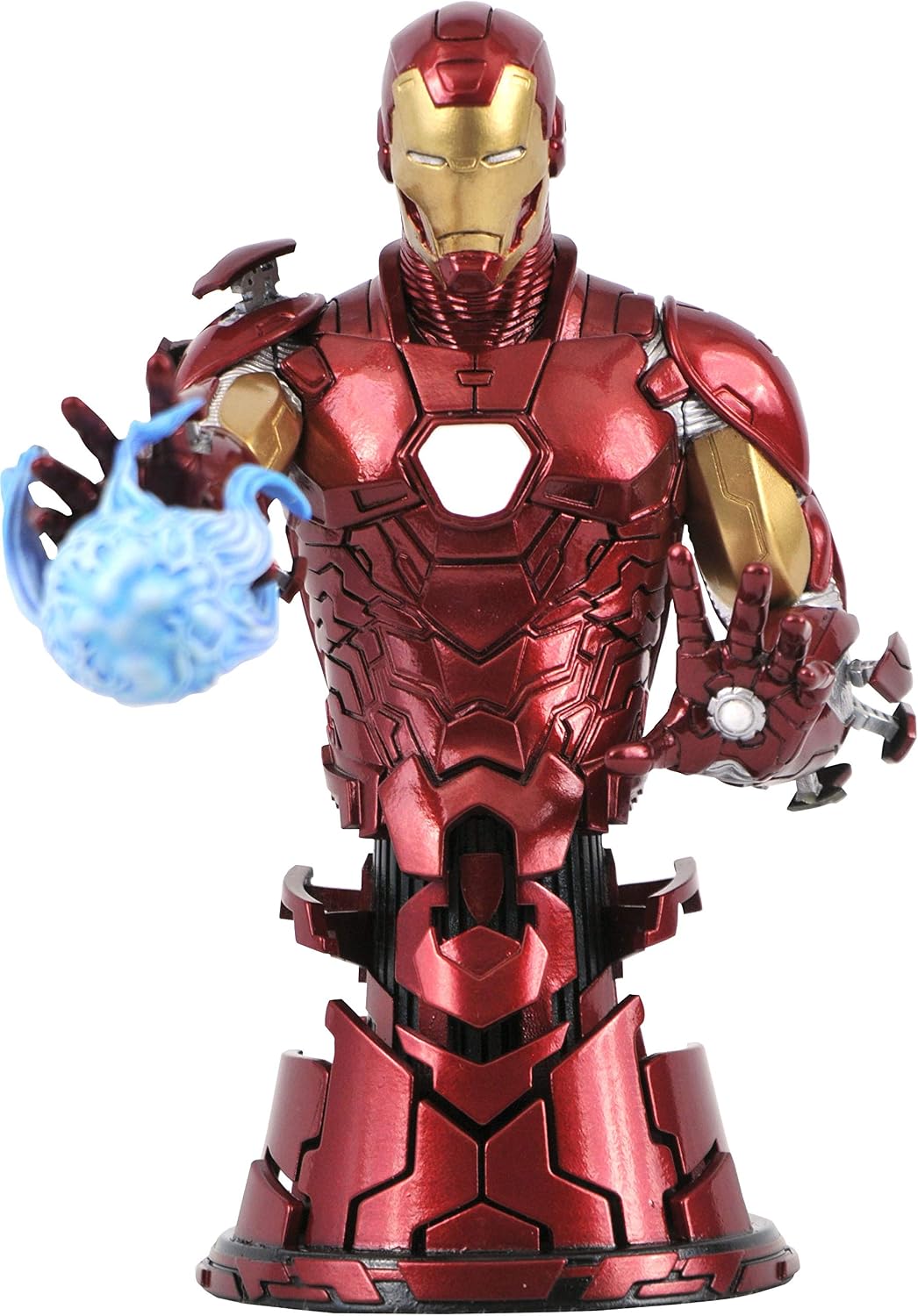 Detalle de Diamond Select Toys Iron Man Bust 1/7 DEC202077 – popiersie Marvela