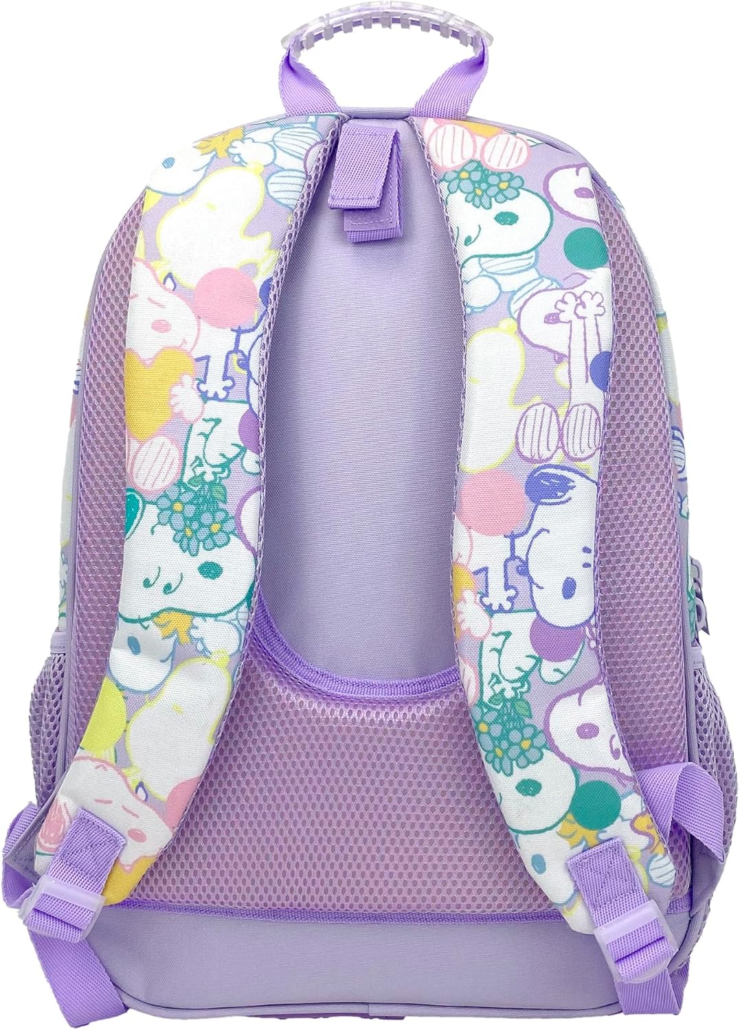 Detalle 2 de CYPBRANDS Snoopy Sac à dos adaptable au chariot – multicolore violet, officiel