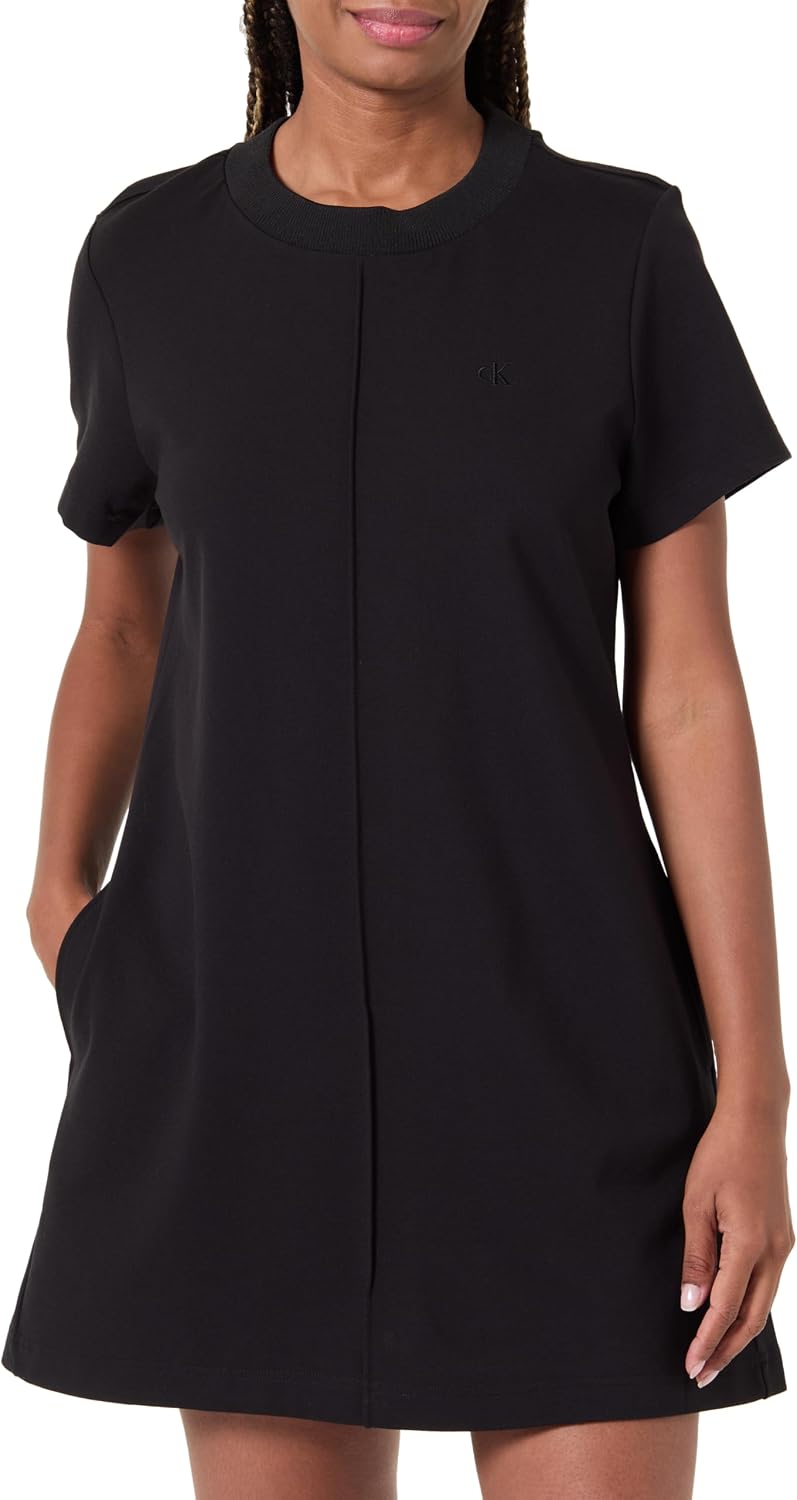 Thumbnail 4 de Calvin Klein Vestido Tipo Camiseta Mujer Punto Milano