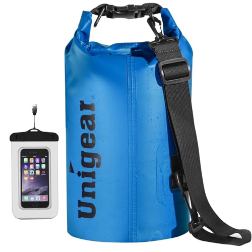 Detalle de Unigear Waterproof Dry Bag 2L-55L with Phone Pouch for Swimming Kayaking