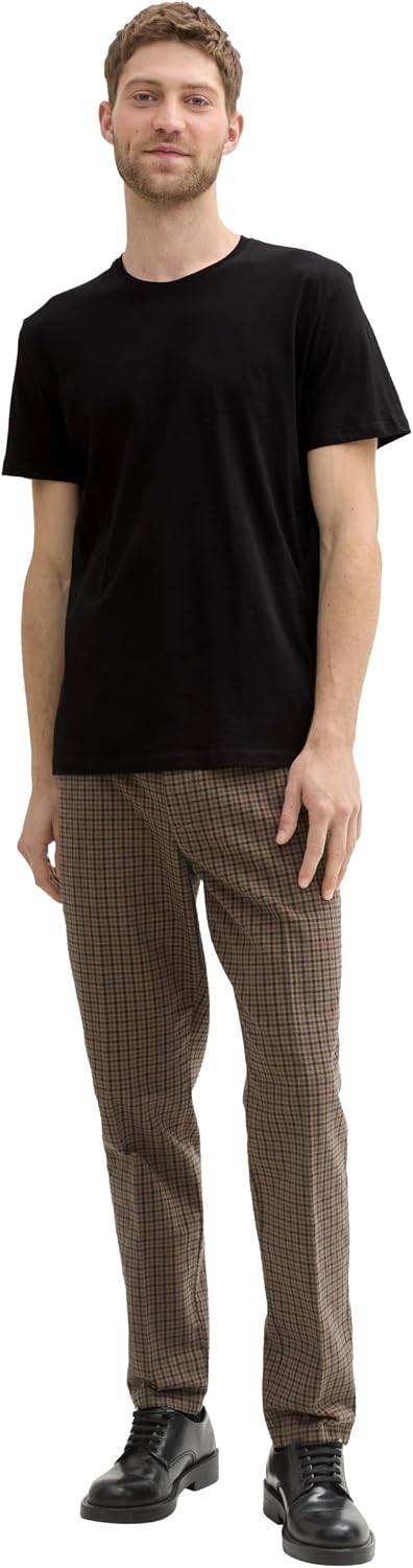 Thumbnail 1 de TOM TAILOR Herren Doppelpack Crewneck T‑Shirt (2er‑Set) in Uni-Farben