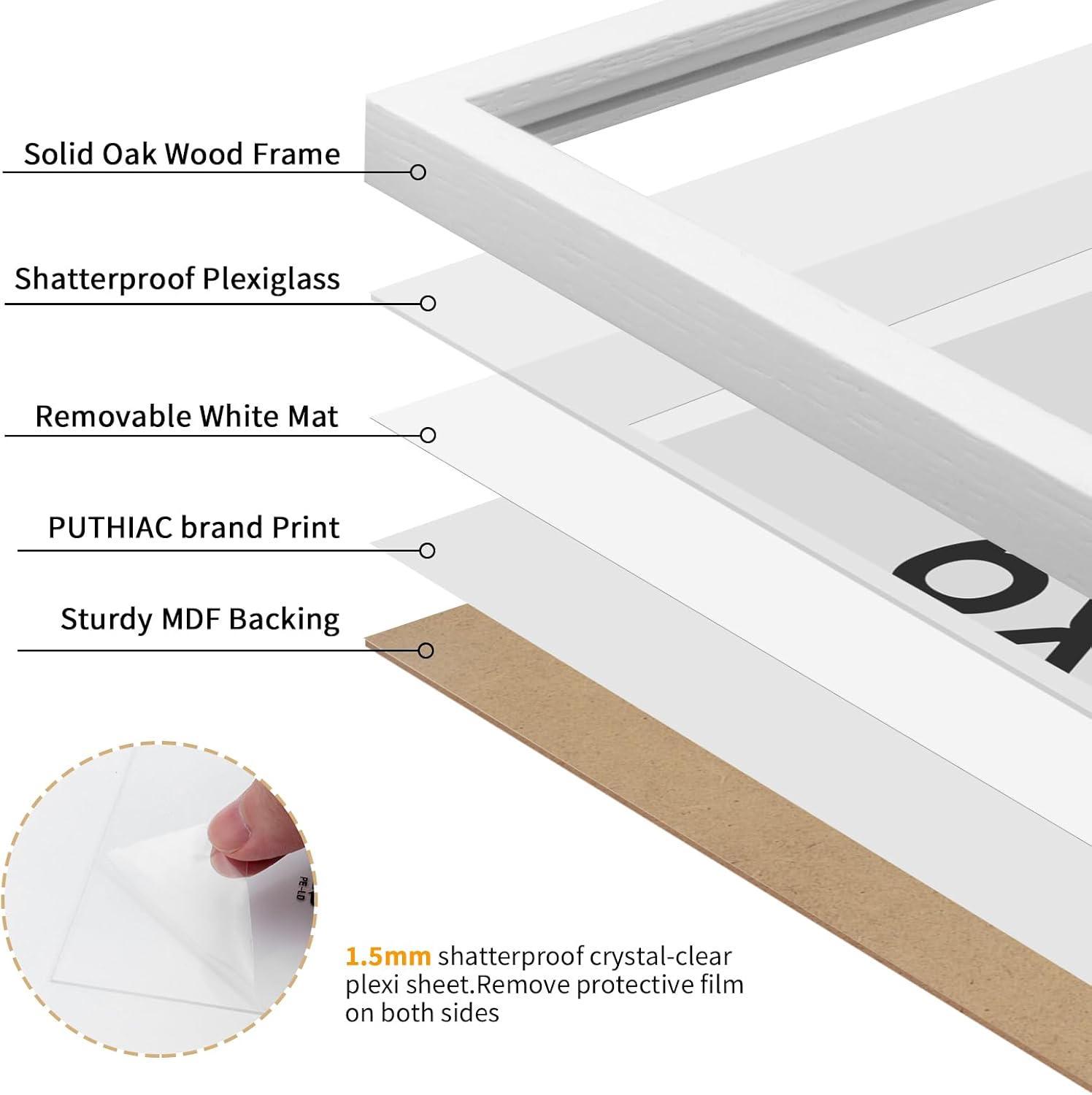 Detalle 2 de Puthiac Picture Frame, 6x8